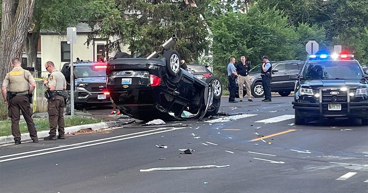 Six-year-old dies after Brooklyn Center police pursuit ends in crash ...