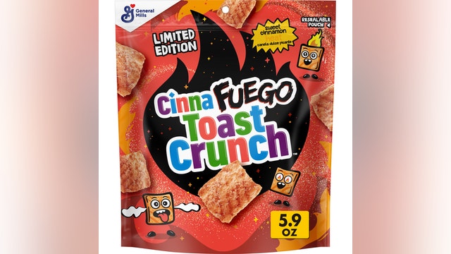 General Mills is spicing up snack time with CinnaFuego Toast Crunch