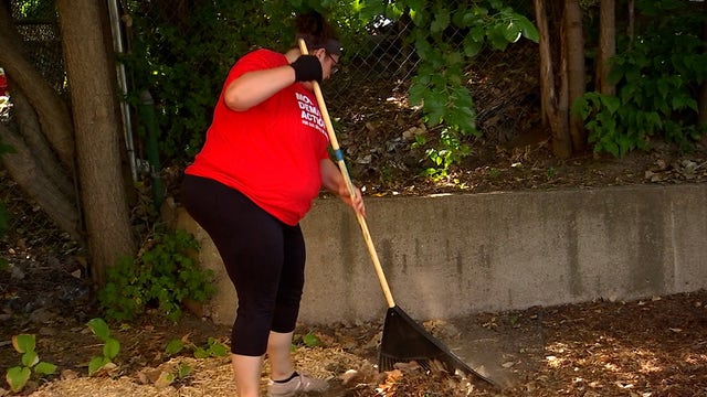 More than protests: Anti-gun violence group helps beautify Minneapolis youth shelter