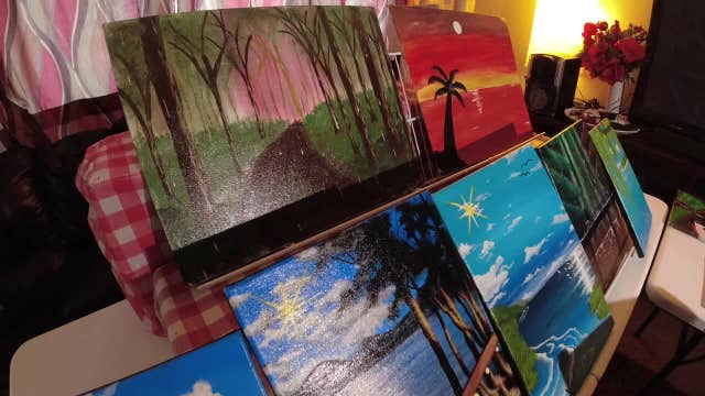 Monticello Middle School student discovers talent for painting