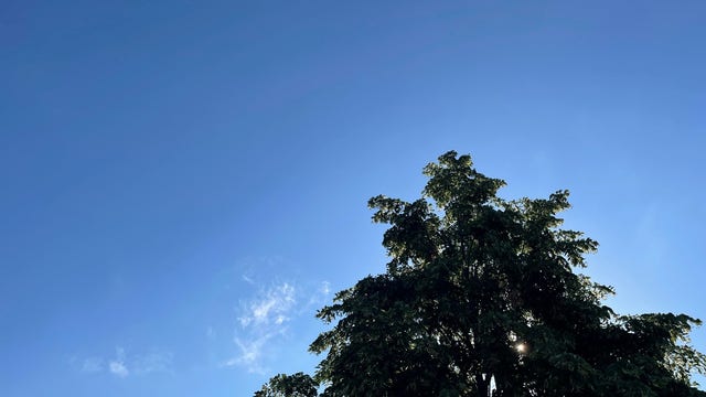 Wednesday's weather will be close to perfect