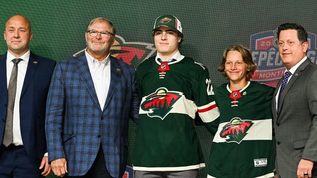 Wild take wingers Liam Ohgren, Danila Yurov in first round of NHL Draft