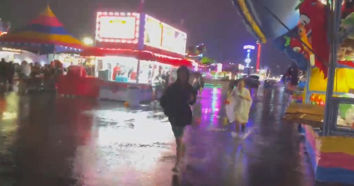 Video: Minnesota State Fair flash flooding during thunderstorm | FOX 9 ...