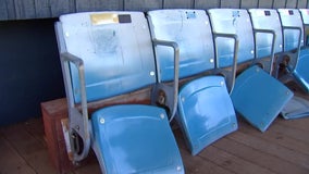 Metrodome seats get new life in Litchfield after vandals strike