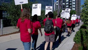 Nurses picket in Minneapolis as threat of massive strike looms