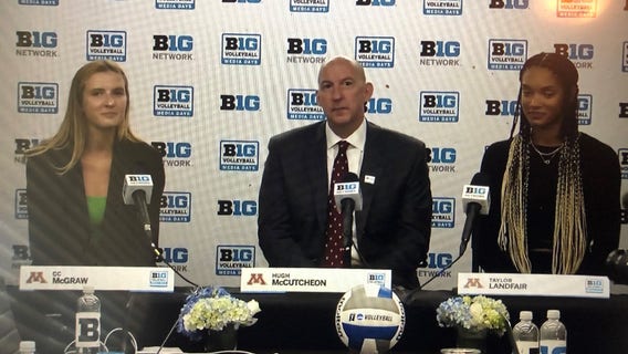 Gophers volleyball preps for Big 10 with another brutal early schedule