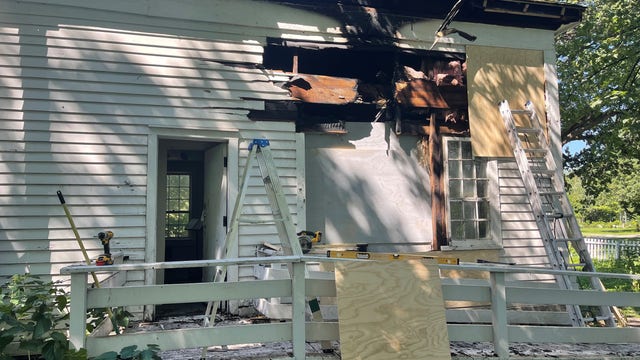 Historic John H Stevens home in Minneapolis damaged in fire