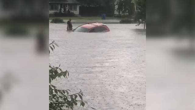 Stalled storms drop inches of rain on parts of Twin Cities metro