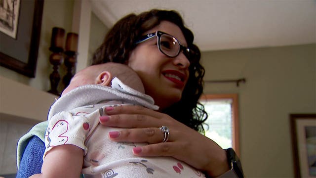 State Senate hopeful who went into labor during convention speech wins primary race