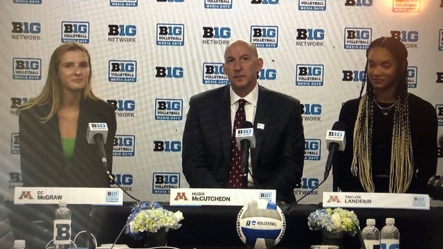 Gophers volleyball preps for Big 10 with another brutal early schedule