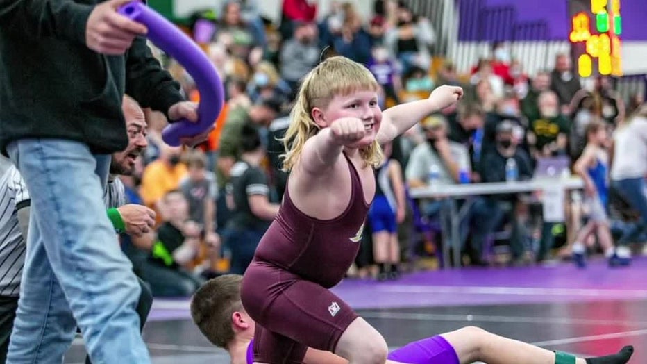 He's 9, from Seattle, and in the USA Mullet Championship