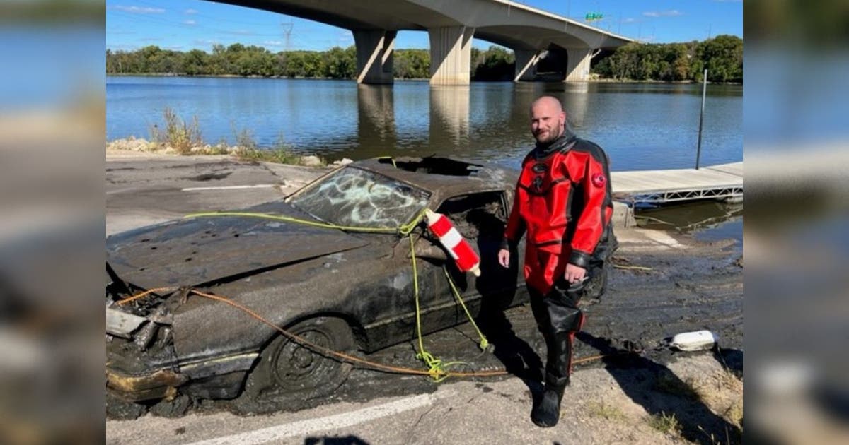 Missing car from 1989 pulled from Mississippi River | FOX 9 Minneapolis ...