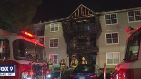 Residents facing displacement after fire hits three-story apartment building in Plymouth