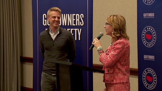 Gabby Giffords' gun reform message brought to Minneapolis