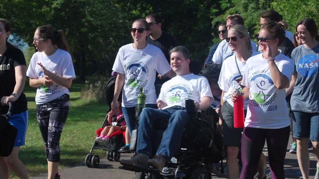 Walk for Thought gathers again for brain injury survivors