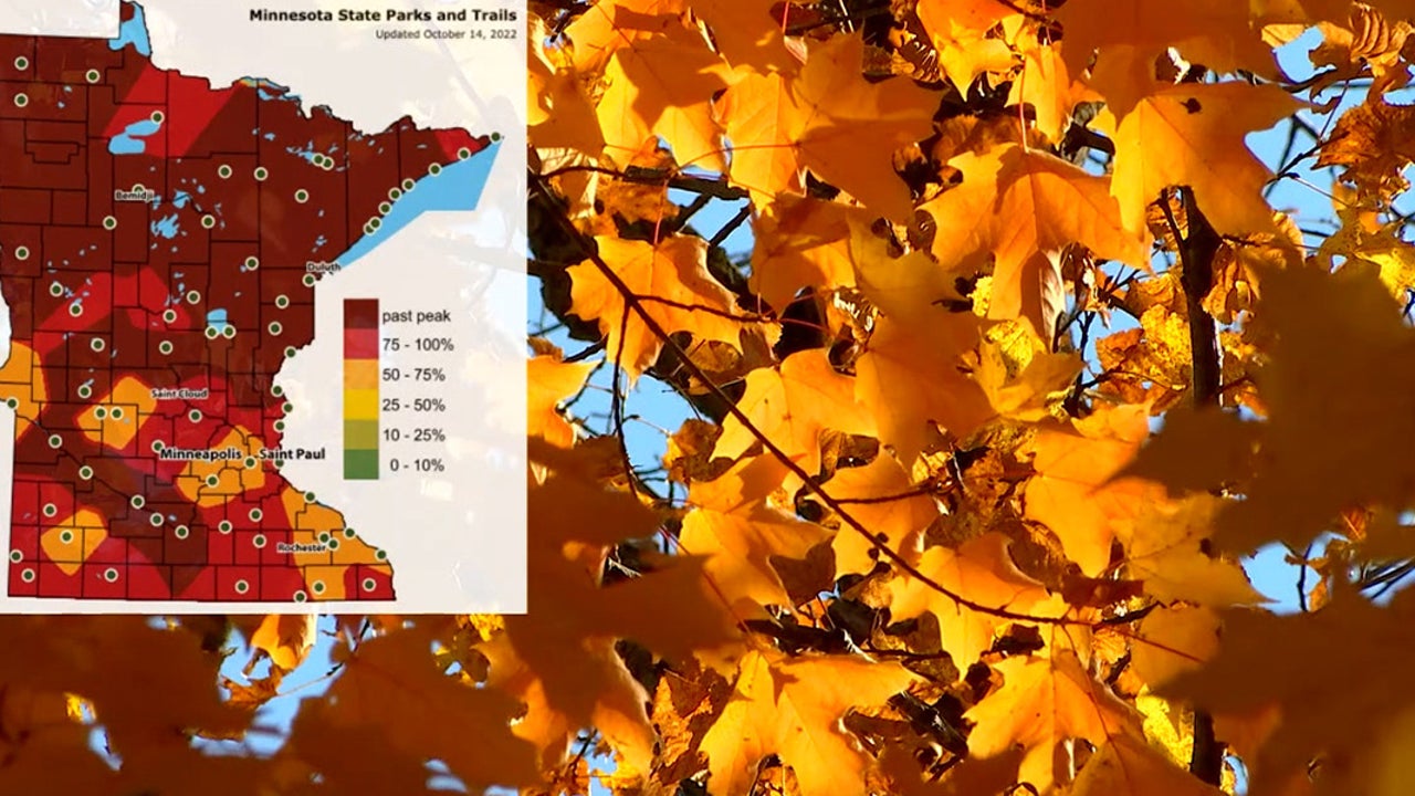Peak Fall is here: Wave of fall color to wash over southern half of Minnesota, including Twin Cites