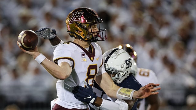 Gophers pounded in 45-17 loss at Penn State, fall to 1-3 in Big Ten