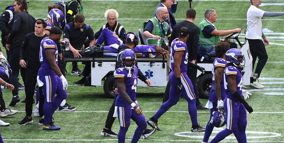 Vikings' plan for Lewis Cine after devastating leg injury vs. Saints