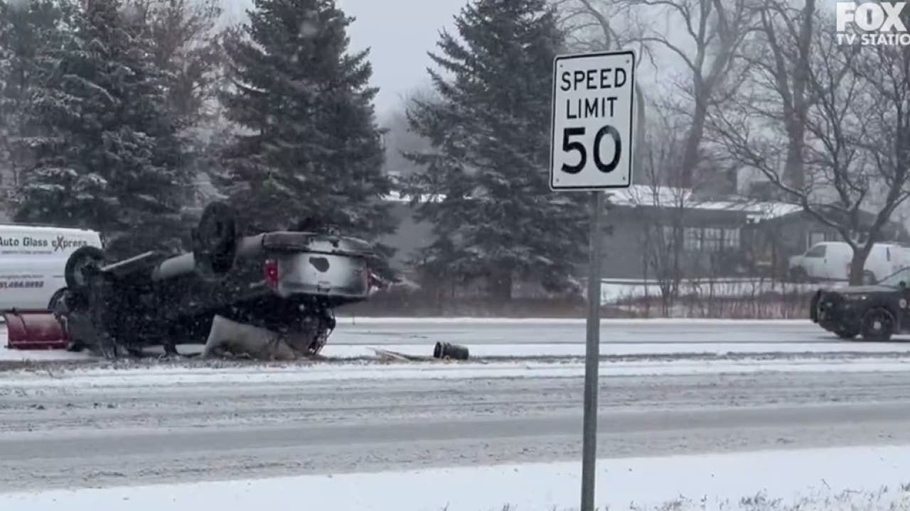 More than 350 crashes reported on Minnesota roads - FOX 9
Minneapolis-St. Paul