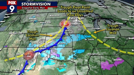 Minnesota weather: Persistent light flakes are likely to decorate much of our work week