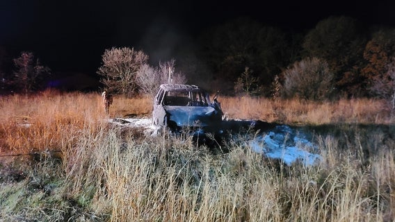Motorist saved from fiery crash in Chisago County