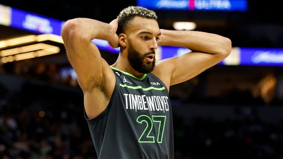 Timberwolves suspend Rudy Gobert for play-in game at Lakers after punching Kyle Anderson
