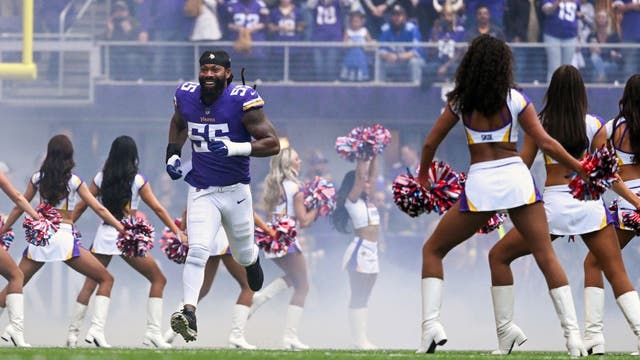 Minnesota Vikings host Patriots on Thanksgiving Day