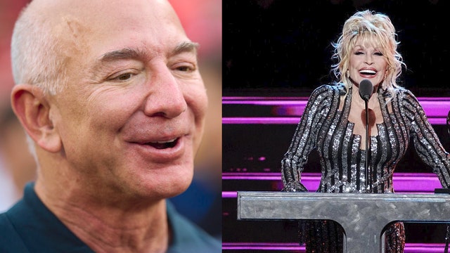 Dolly Parton awarded $100 million from Jeff Bezos to give to charities of her choice