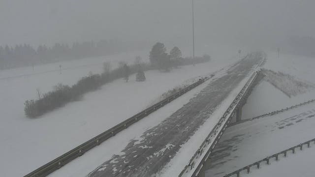 Blizzard warnings for North Dakota amid heavy snow, sleet