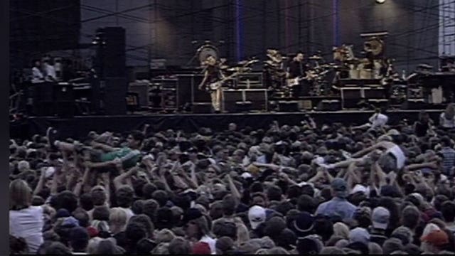 Flashback: Smashing Pumpkins drew record 100,000 people for free block party concert 24 years ago
