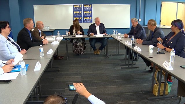 Walz, Jensen have different campaign strategies in final days