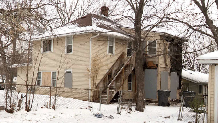 A home in Minneapolis's Hawthorne neighborhood was left uninhabitable after a fire on Saturday, Nov. 19. (FOX 9)