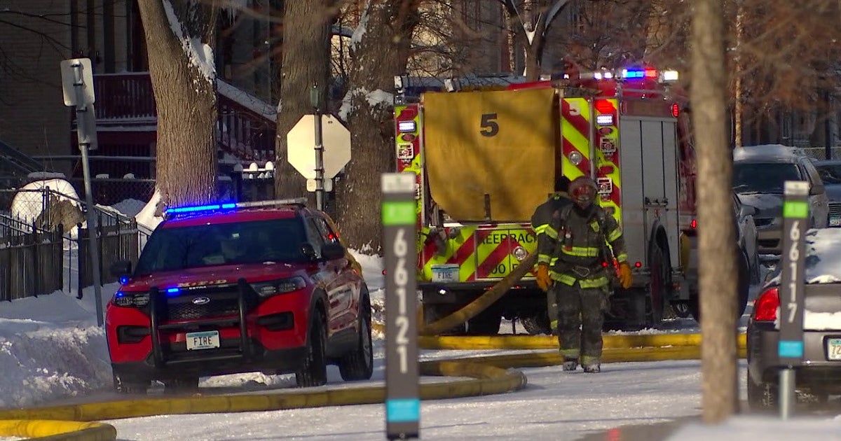 Minneapolis firefighters battle house fire in frigid temps | FOX 9 ...