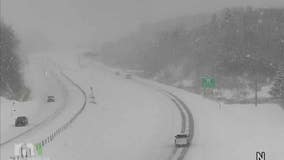 Overnight snow leaves southern Minnesota with slippery roads