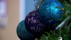 Personalized Christmas trees remember, honor lives lost to addiction and suicide