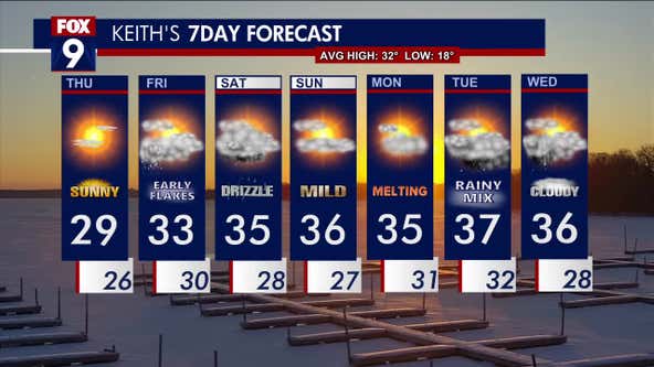 Minnesota weather: Snow likely in southern Minnesota