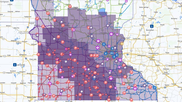 Minnesota weather: 'Life-threatening' conditions, emergency declared