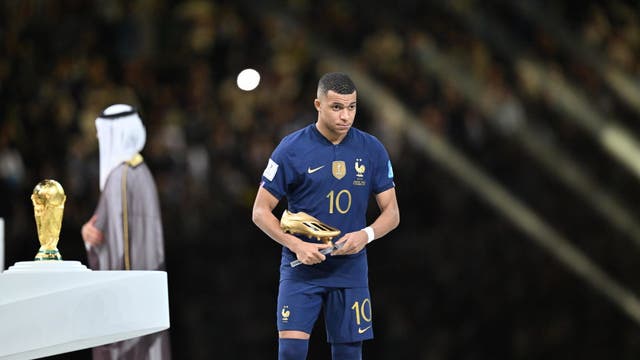 Kylian Mbappé wins World Cup 2022 Golden Boot