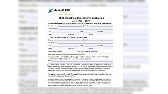 St. Louis Park announces cannabis business licensure requirements beginning Jan. 1
