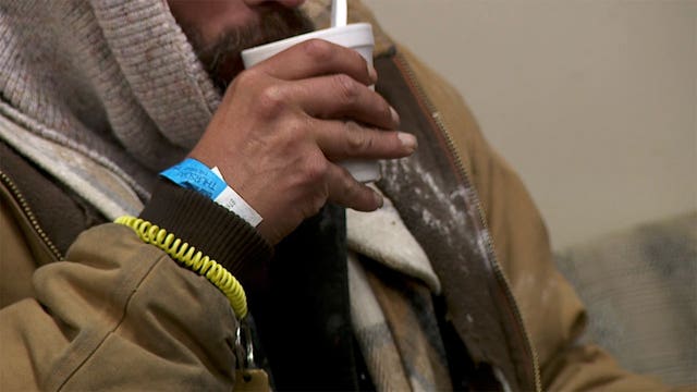 Unsheltered man on the danger posed by extreme cold: ‘This just gets the coverage’