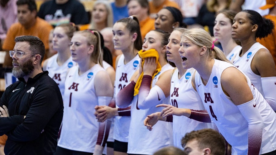 Gophers’ volleyball season ends in 3-1 loss to Ohio State at Sweet 16