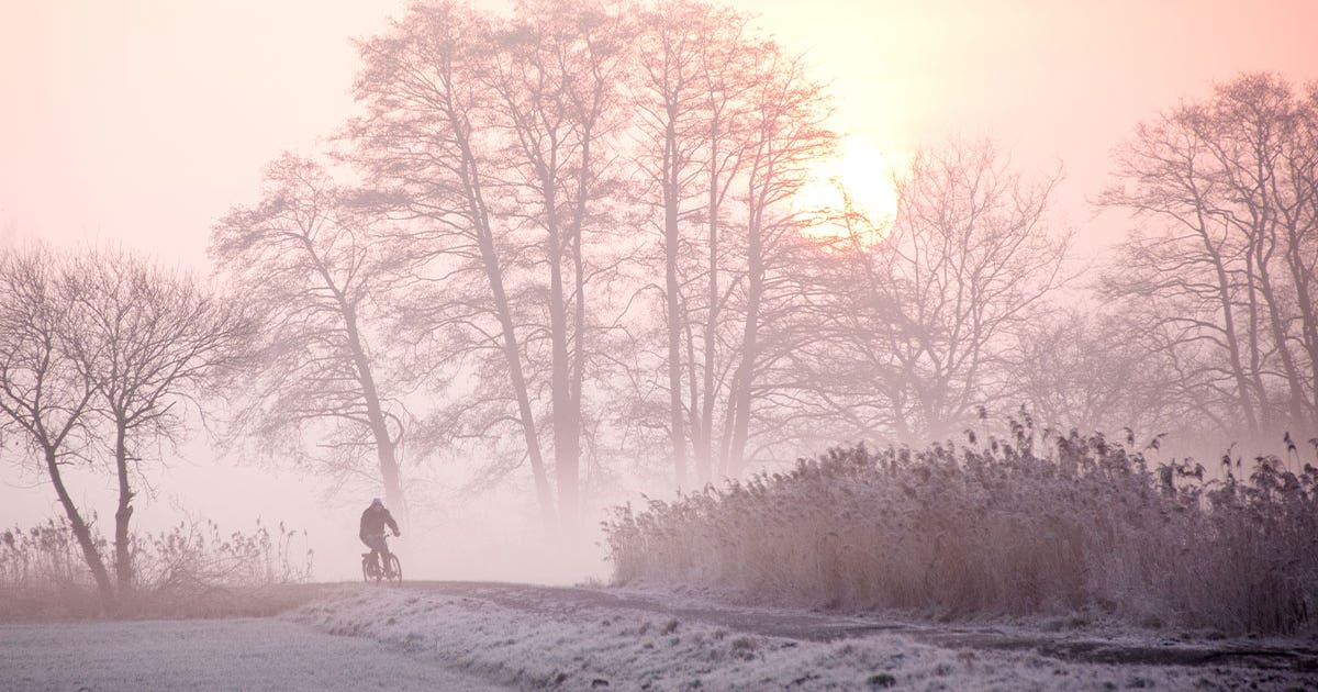 Freezing fog could led to some slippery roads for Monday morning ...