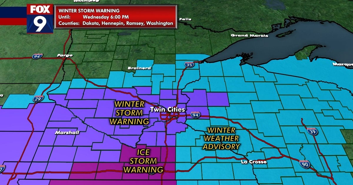 Minnesota weather: Tracking the winter storm | FOX 9 Minneapolis-St. Paul