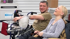 Minnesotan who lost eyesight and leg now helps wounded Ukrainian soldiers