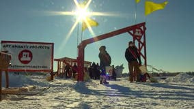 Art Shanty Projects moves to beach due to deteriorating ice conditions