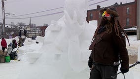 Minnesota team finishes 1st in World Snow Sculpting Championship