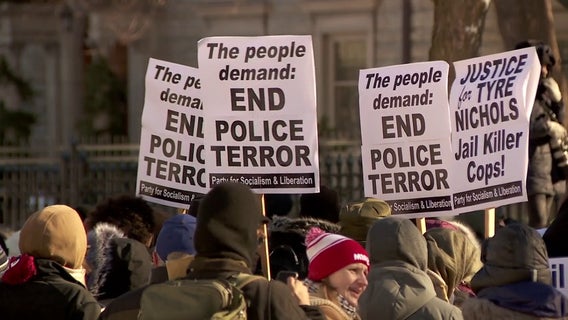 Tyre Nichols murder: Activists rally at Minnesota Governor's Residence