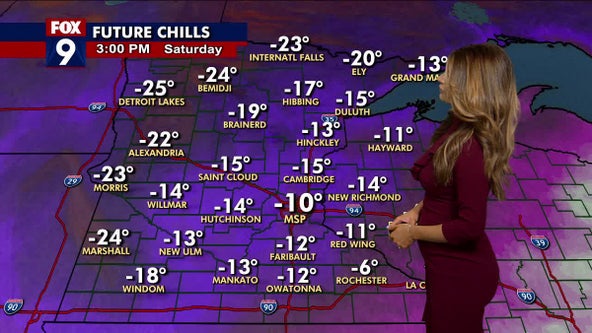 Minnesota weather: Bitter cold weekend with sub-zero wind chills
