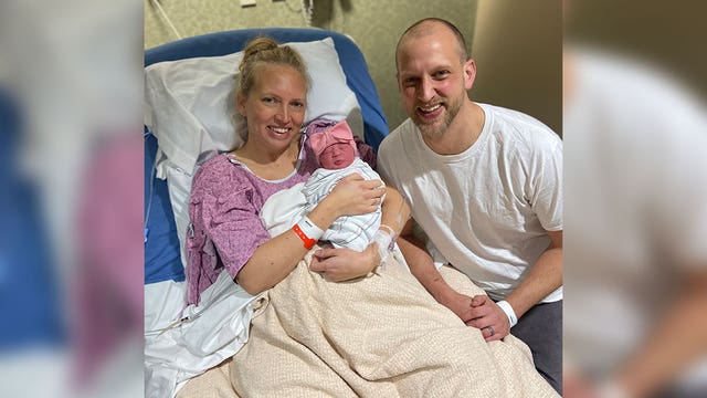 The first baby of 2023: Baby born at stroke of midnight at Maple Grove Hospital