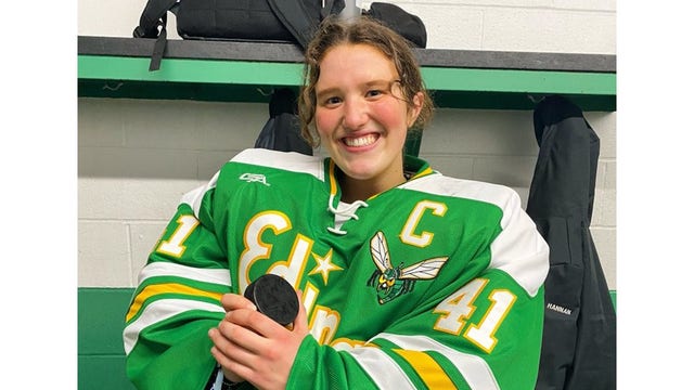 Edina goalie Uma Corniea becomes all-time wins leader in MSHSL history